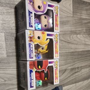 Funko She-Ra Pop Vinyl Figures - Purple, Yellow, Red